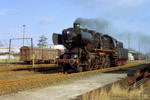 Ein Teil der aus Lößnitz abgeholten Waggons wurden in Zwönitz dem Nahgüterzug nach Aue beigestellt.