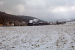 In Obercarsdorf fand die nächste Kreuzung mit einem entgegenkommenden Güterzug statt.