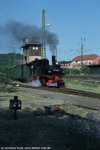 Die letzte Ausfahrt eines Zuges nach Freital-Hainsberg an diesem Tag.